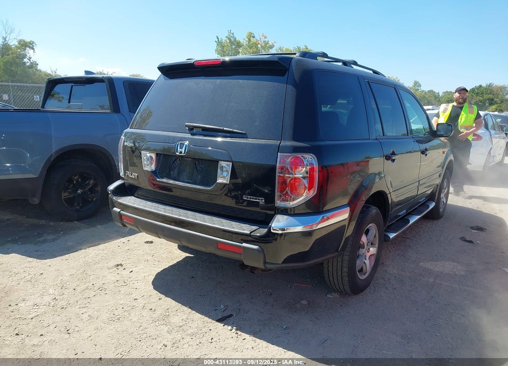 2007 HONDA PILOT EX-L VIN: 2HKYF18507H532434