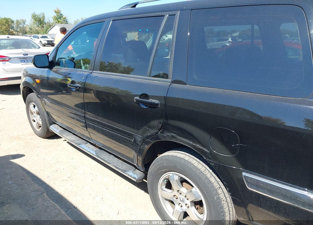 2007 HONDA PILOT EX-L VIN: 2HKYF18507H532434