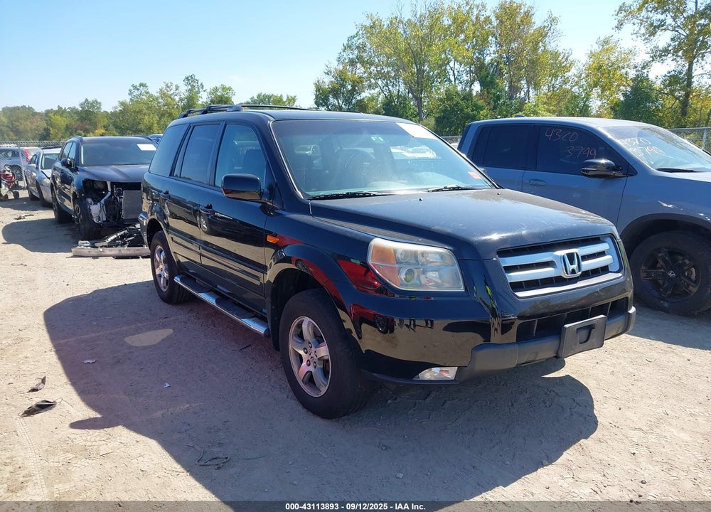 2007 HONDA PILOT EX-L VIN: 2HKYF18507H532434