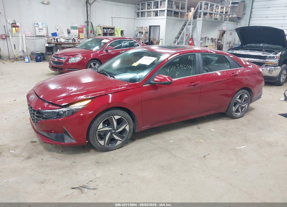2023 HYUNDAI ELANTRA VIN: KMHLP4AG0PU481474
