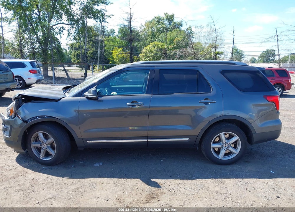 2017 FORD EXPLORER XLT VIN: 1FM5K8D85HGD33937