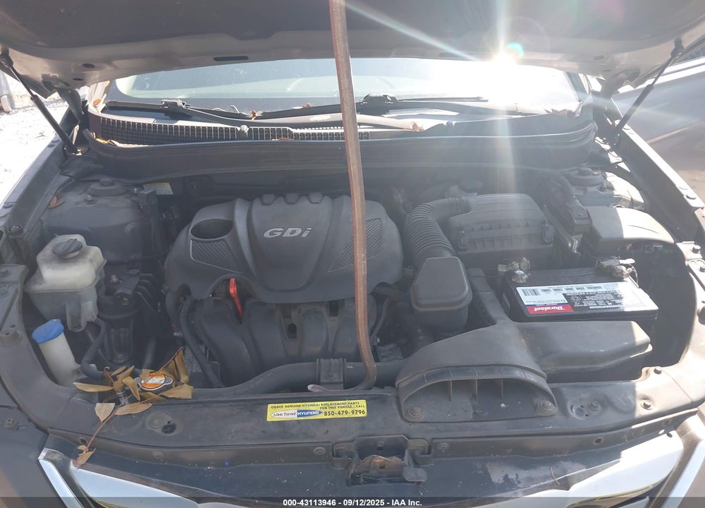 2012 HYUNDAI SONATA VIN: 5NPEC4ACXCH419204