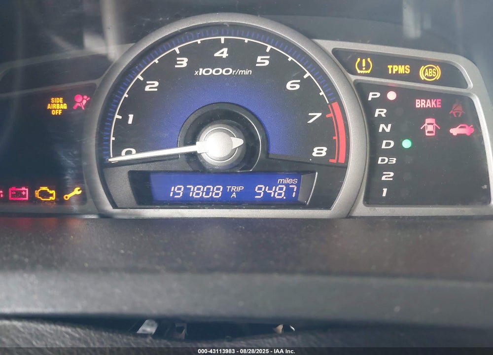 2009 HONDA CIVIC VIN: 2HGFG12809H504735