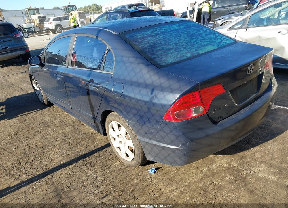 2008 HONDA CIVIC LX VIN: 1HGFA16508L088768