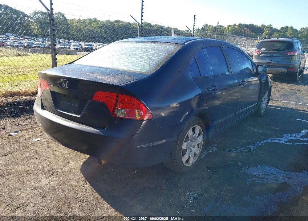 2008 HONDA CIVIC LX VIN: 1HGFA16508L088768