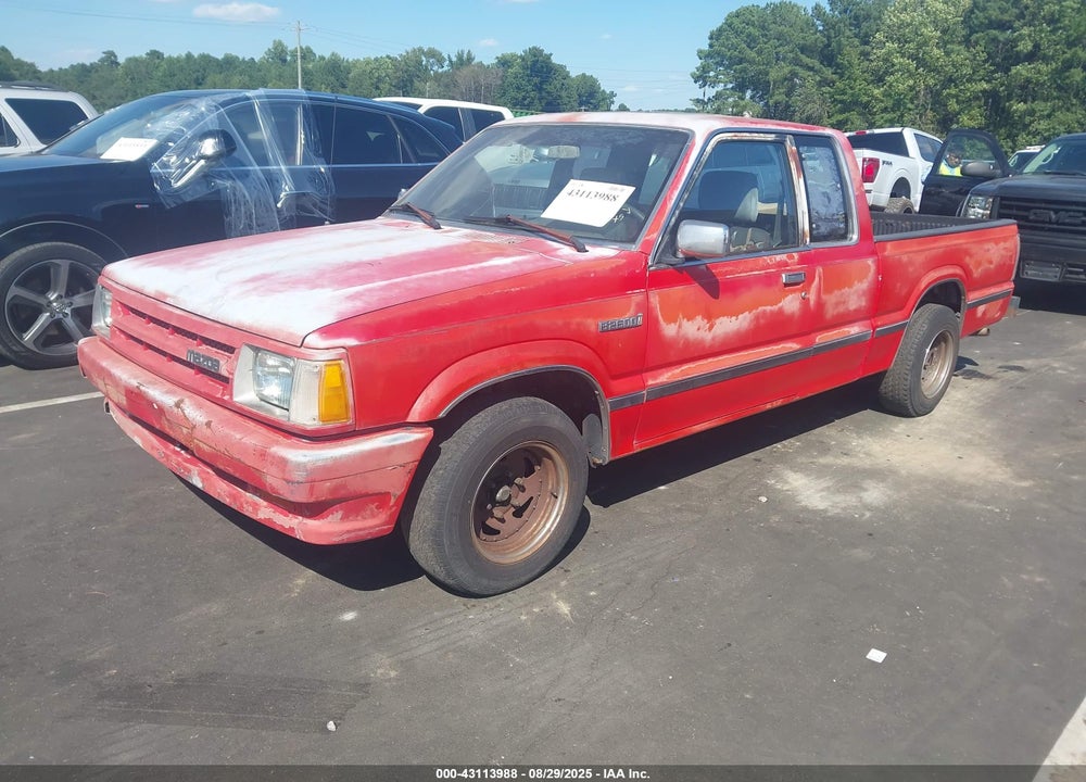 1991 MAZDA B2600 CAB PLUS VIN: JM2UF314XM0109733