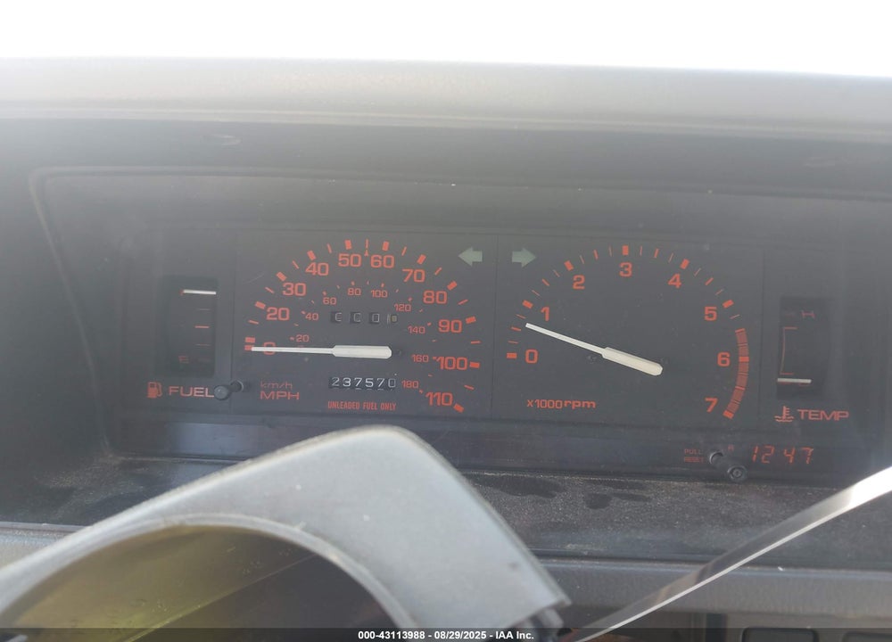 1991 MAZDA B2600 CAB PLUS VIN: JM2UF314XM0109733