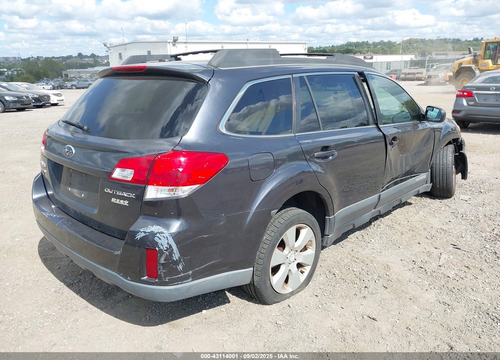 2011 SUBARU OUTBACK VIN: 4S4BRBBC6B3373431