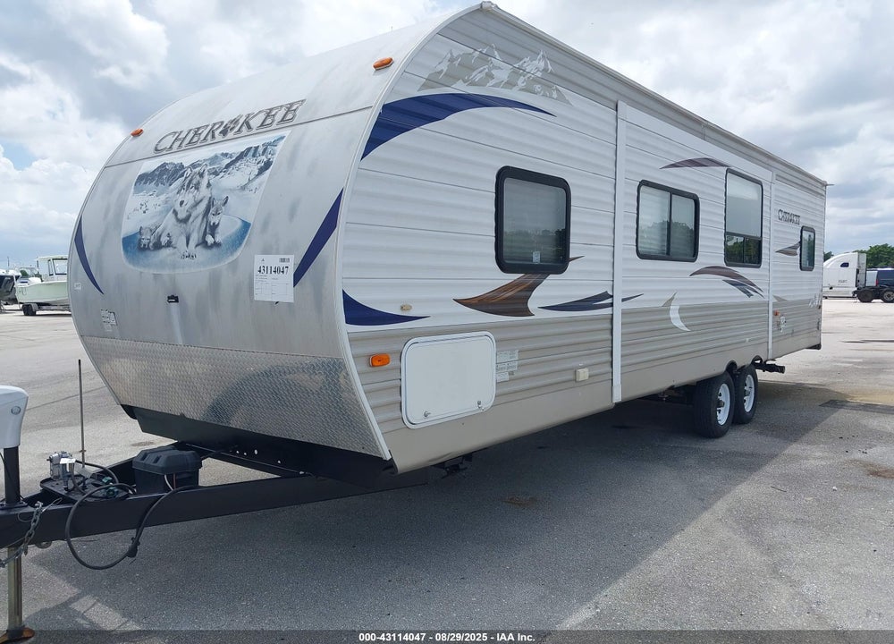 2011 FOREST RIVER CHEROKEE VIN: 4X4TCKE2XBX111962