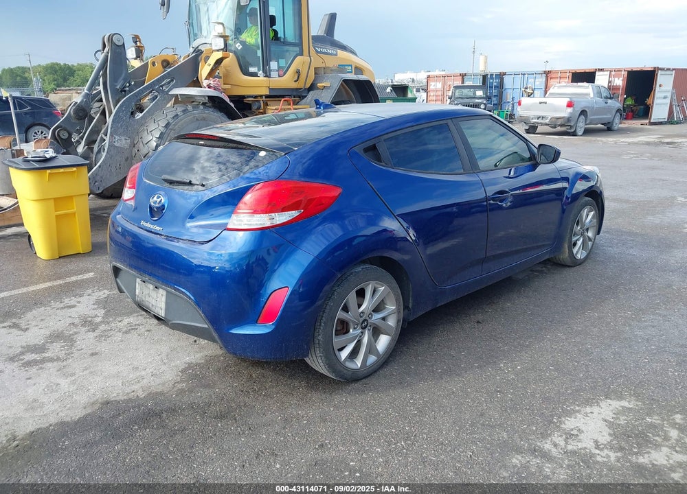 2016 HYUNDAI VELOSTER VIN: KMHTC6AD3GU300638