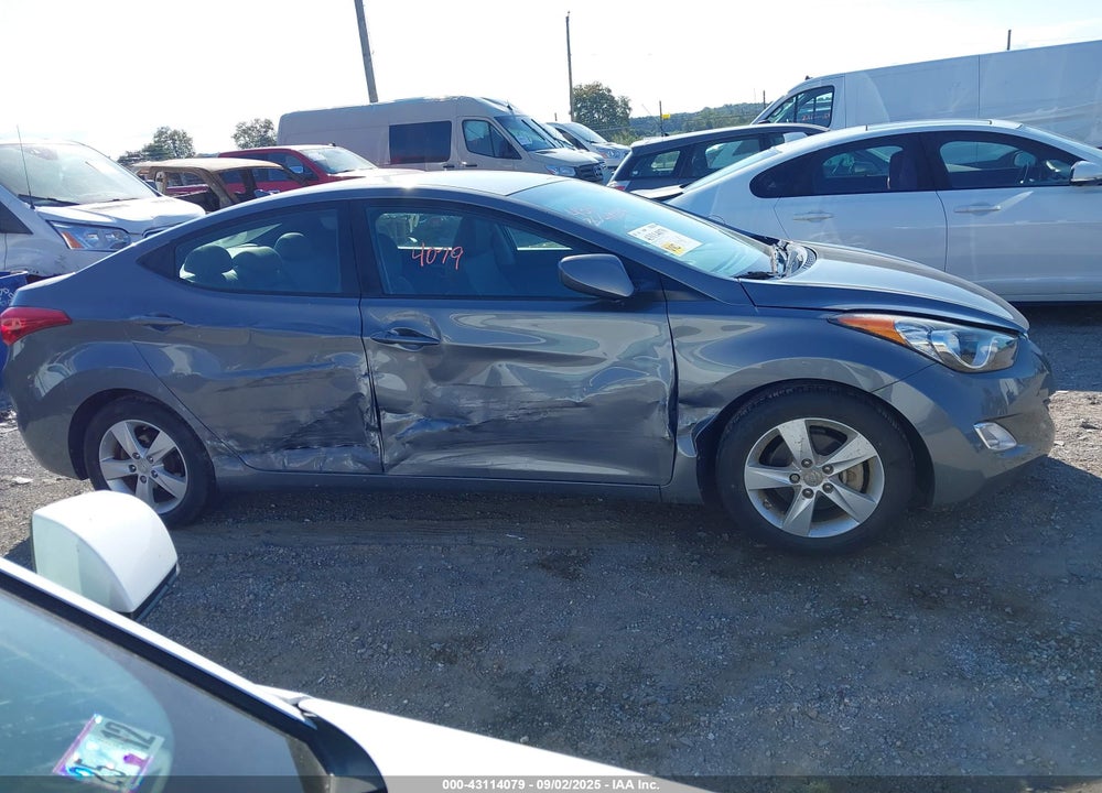 2013 HYUNDAI ELANTRA GLS VIN: 5NPDH4AEXDH315165