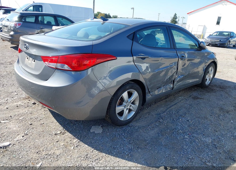2013 HYUNDAI ELANTRA GLS VIN: 5NPDH4AEXDH315165