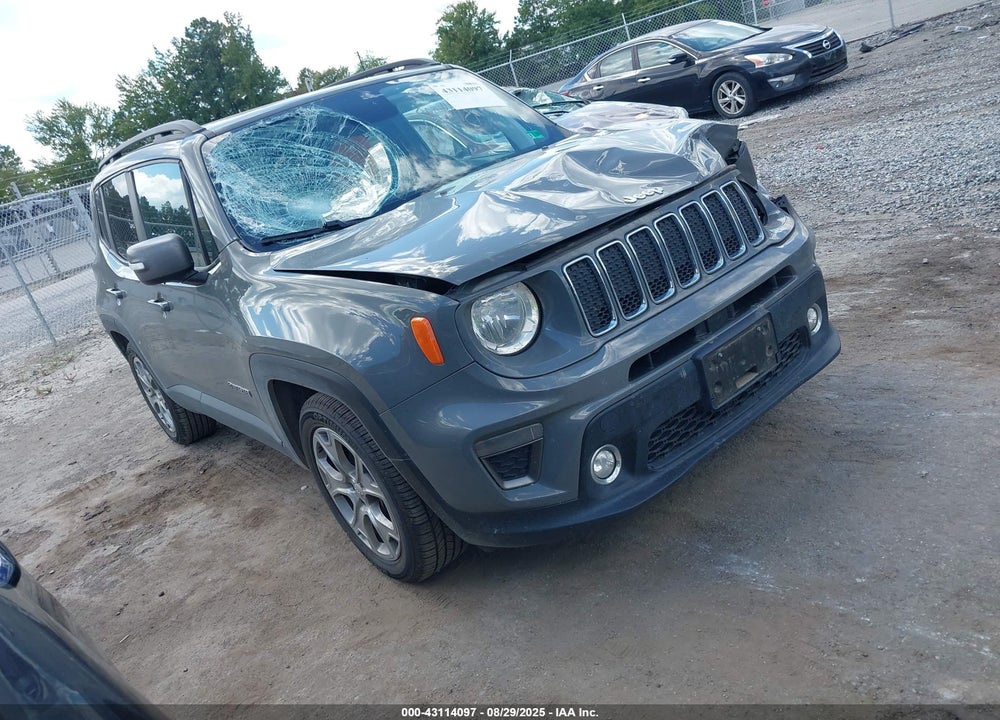2019 JEEP RENEGADE LIMITED FWD VIN: ZACNJAD13KPK38575