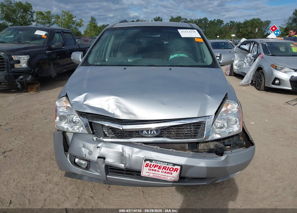 2011 KIA SEDONA EX VIN: KNDMH4C78B6382904