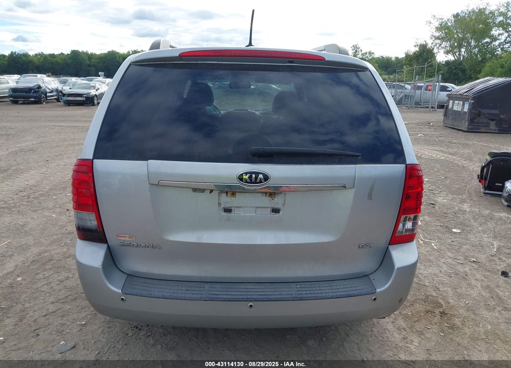 2011 KIA SEDONA EX VIN: KNDMH4C78B6382904