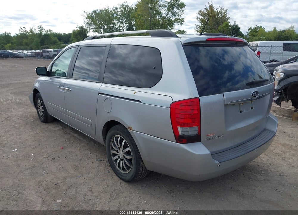 2011 KIA SEDONA EX VIN: KNDMH4C78B6382904