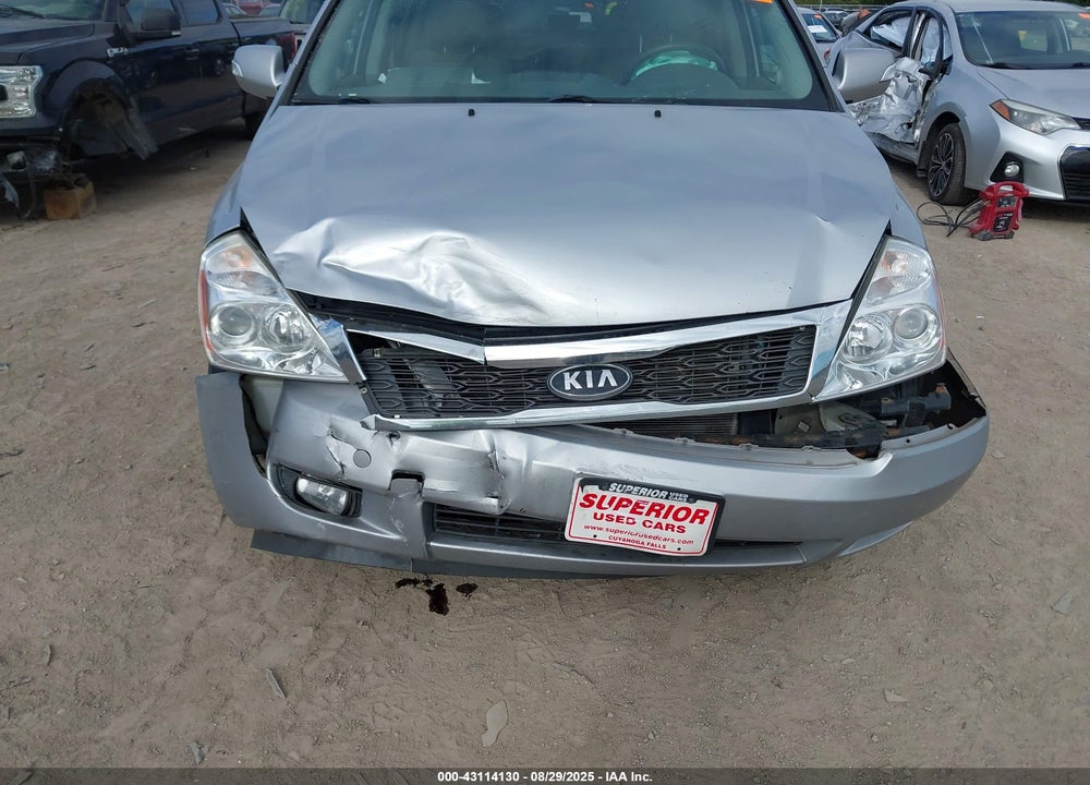 2011 KIA SEDONA EX VIN: KNDMH4C78B6382904