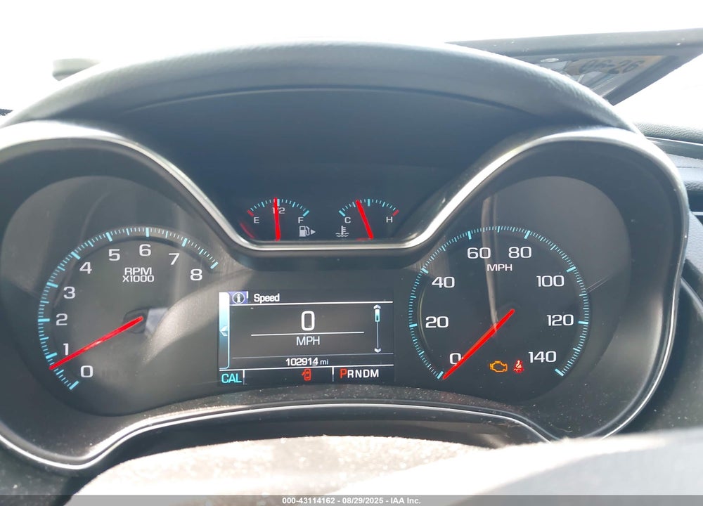 2020 CHEVROLET IMPALA VIN: 1G11Z5S39LU109089