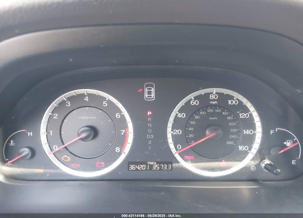 2009 HONDA ACCORD VIN: 1HGCP26369A118830
