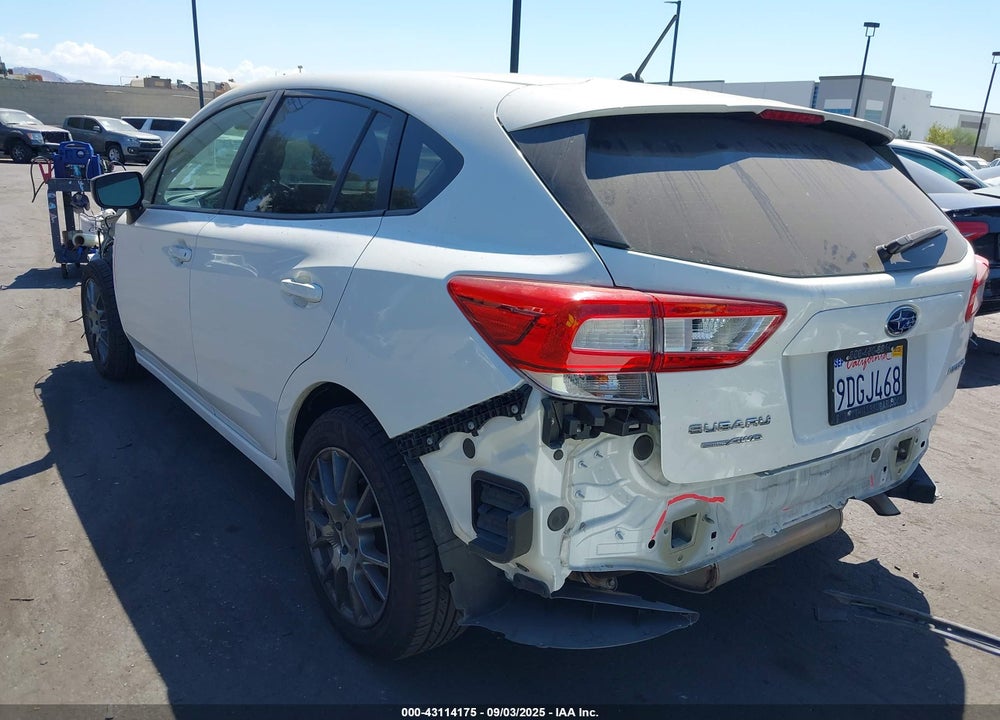 2019 SUBARU IMPREZA 2.0I VIN: 4S3GTAA66K3756142