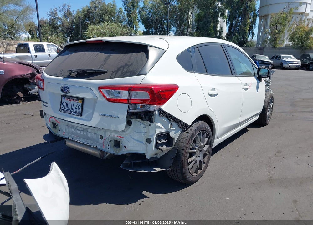 2019 SUBARU IMPREZA 2.0I VIN: 4S3GTAA66K3756142