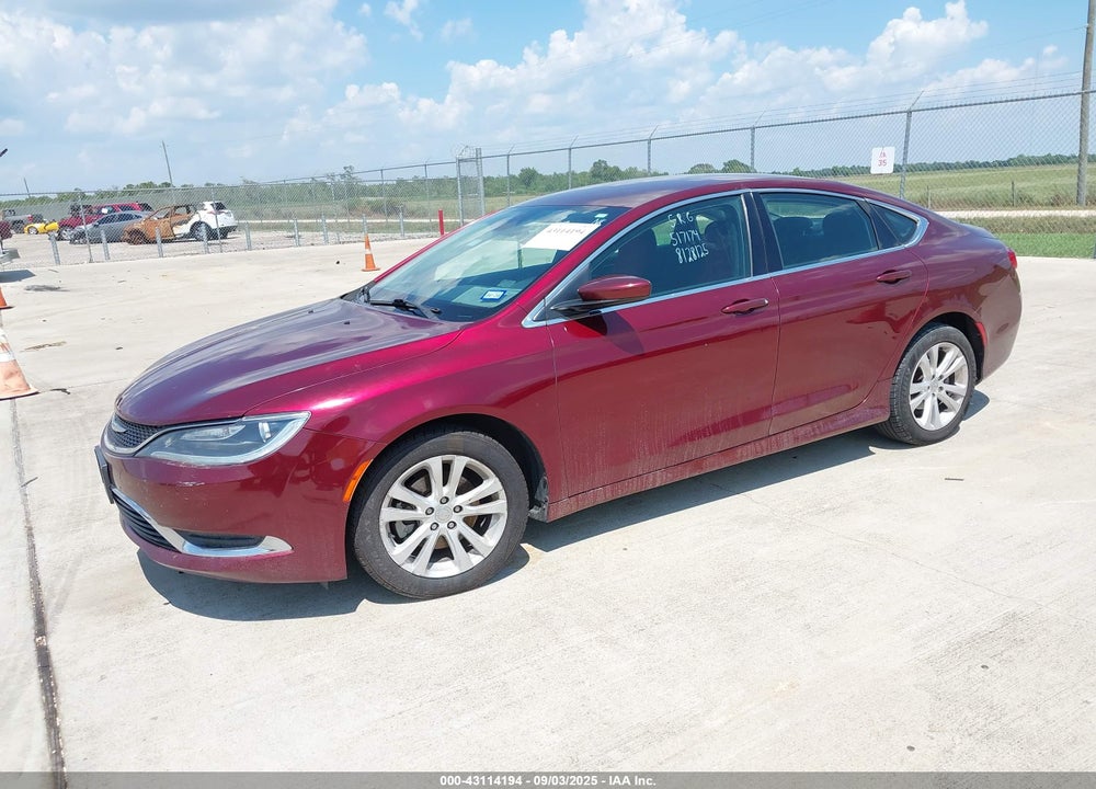 2016 CHRYSLER 200 VIN: 1C3CCCAB2GN154474