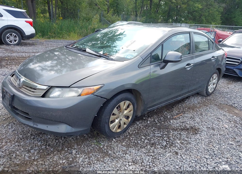 2012 HONDA CIVIC VIN: 2HGFB2F58CH565195