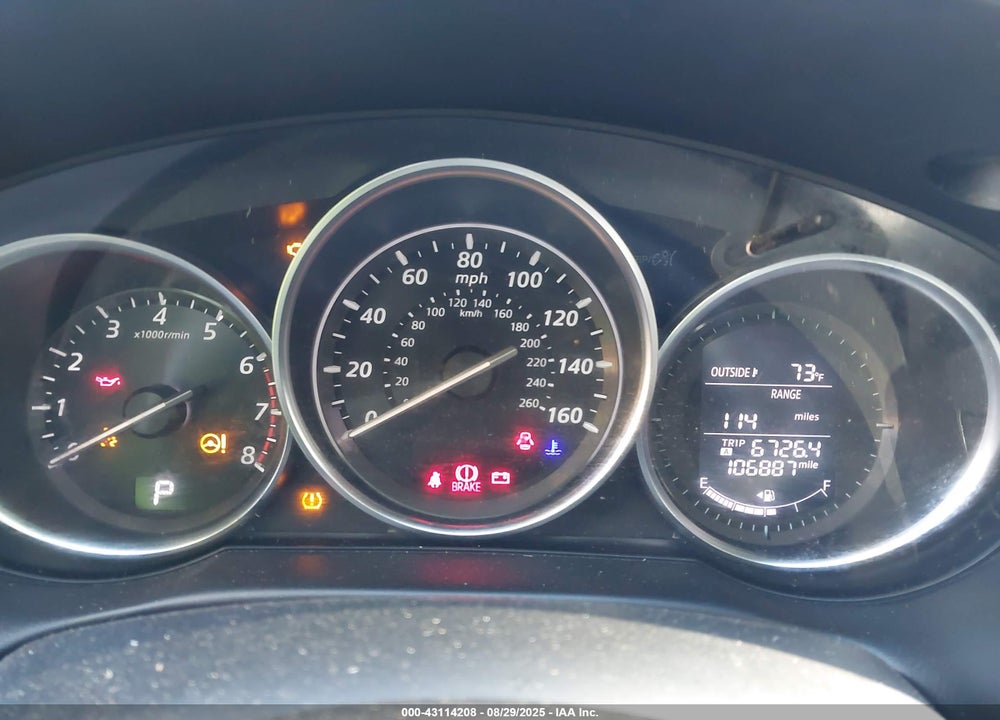 2015 MAZDA CX-5 TOURING VIN: JM3KE2CY5F0474520