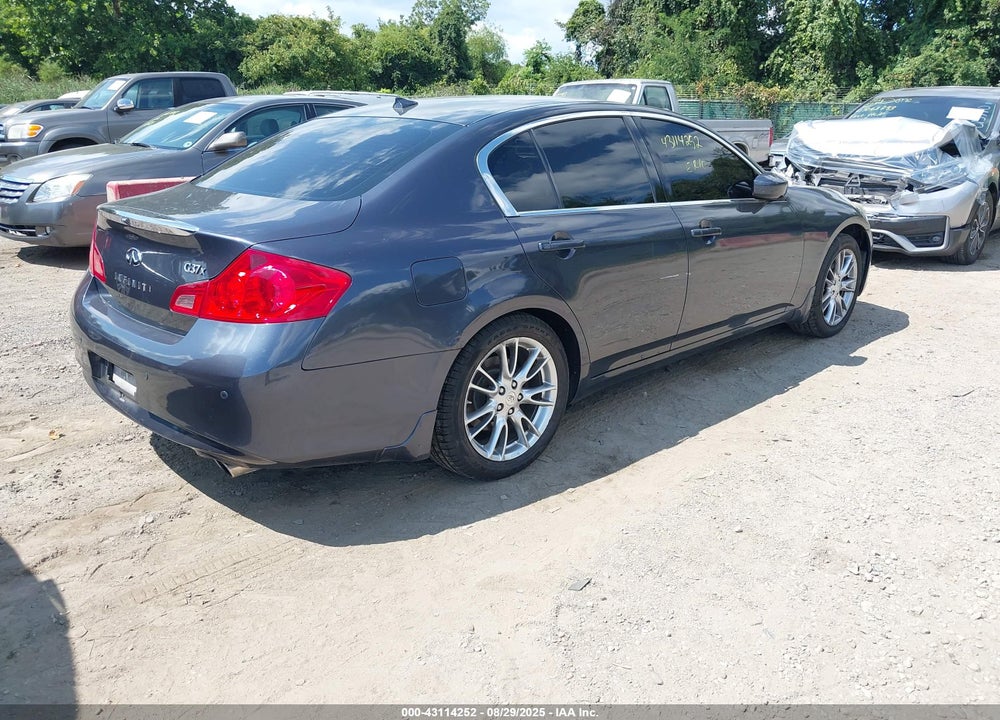 2011 INFINITI G37 VIN: JN1CV6AR4BM350213