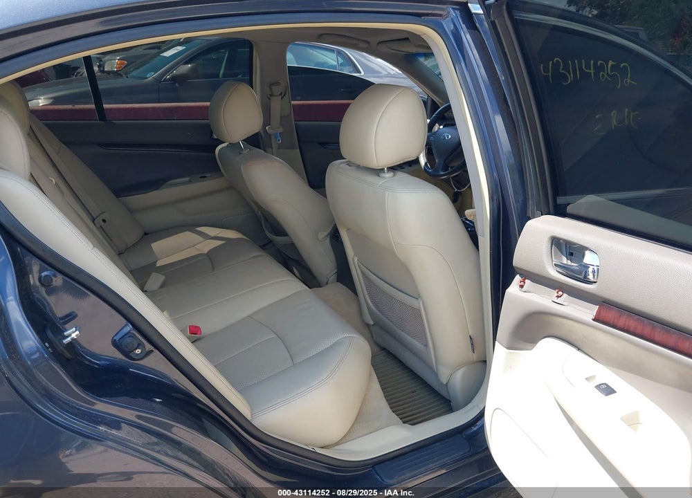 2011 INFINITI G37 VIN: JN1CV6AR4BM350213