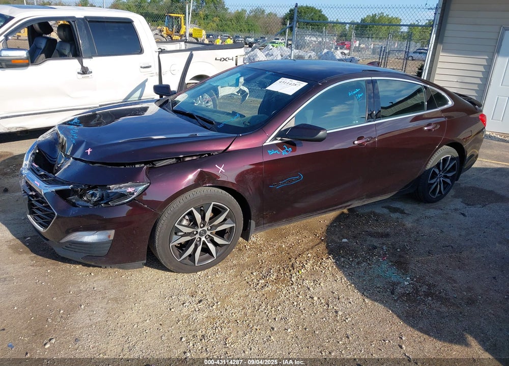 2020 CHEVROLET MALIBU FWD RS VIN: 1G1ZG5ST0LF118647