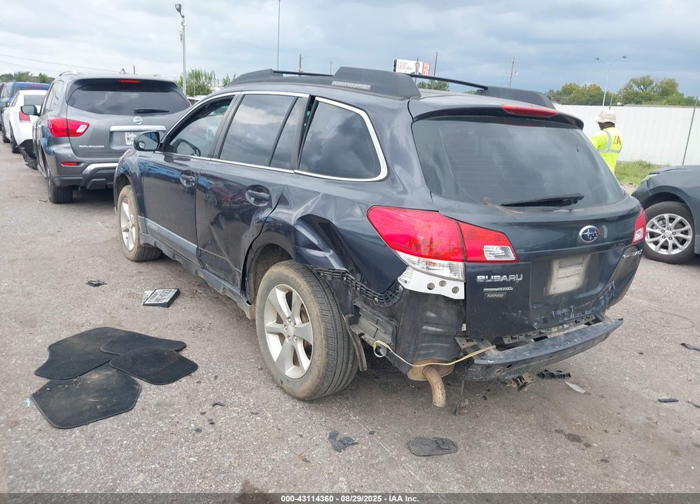 2012 SUBARU OUTBACK 2.5I VIN: 4S4BRCAC4C3226968