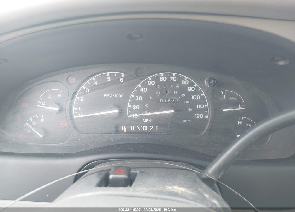 1997 MERCURY MOUNTAINEER VIN: 4M2DU55P3VUJ15761