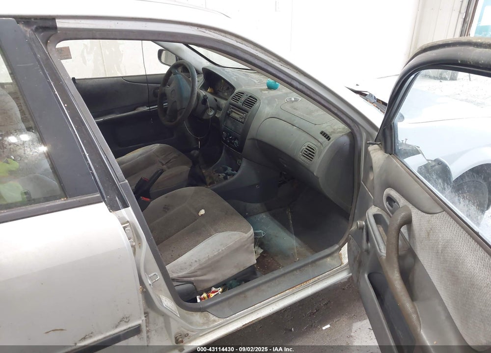 1999 MAZDA PROTEGE DX/LX VIN: JM1BJ2223X0193884