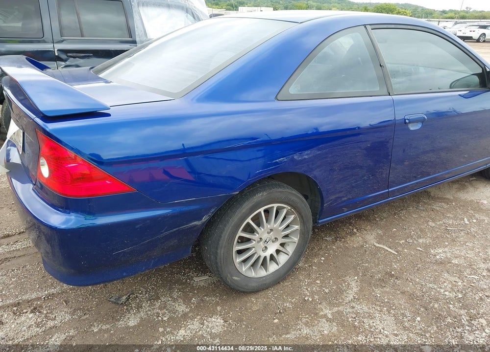 2005 HONDA CIVIC LX VIN: 1HGEM22555L074293