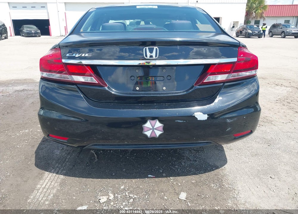 2015 HONDA CIVIC VIN: 19XFB2F80FE230652