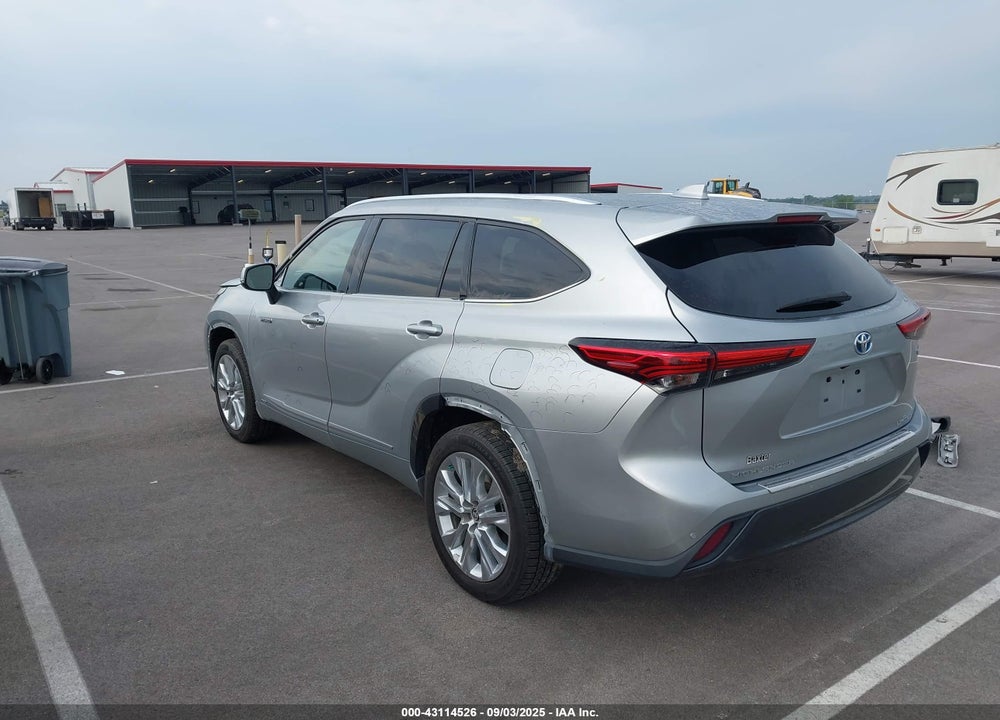2021 TOYOTA HIGHLANDER HYBRID LIMITED VIN: 5TDXBRCH2MS018422