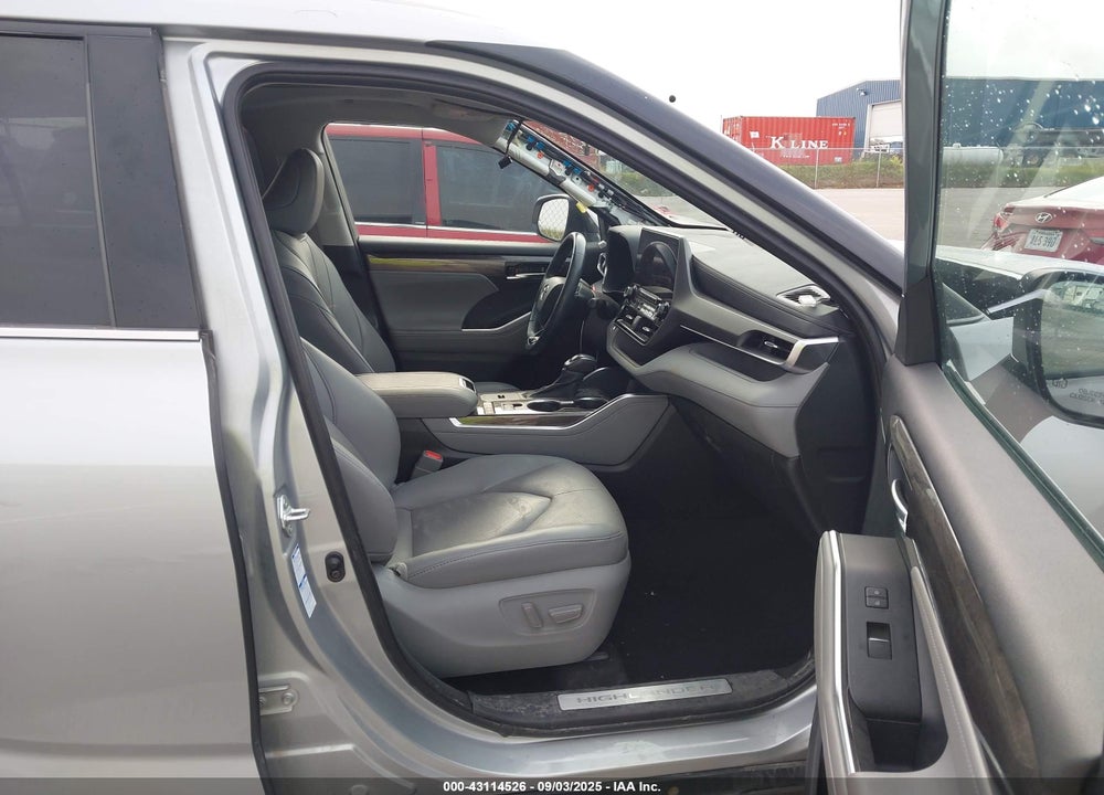 2021 TOYOTA HIGHLANDER HYBRID LIMITED VIN: 5TDXBRCH2MS018422