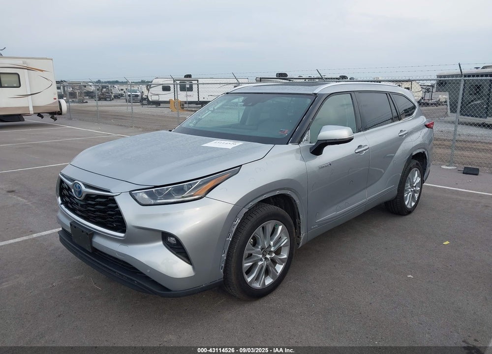 2021 TOYOTA HIGHLANDER HYBRID LIMITED VIN: 5TDXBRCH2MS018422