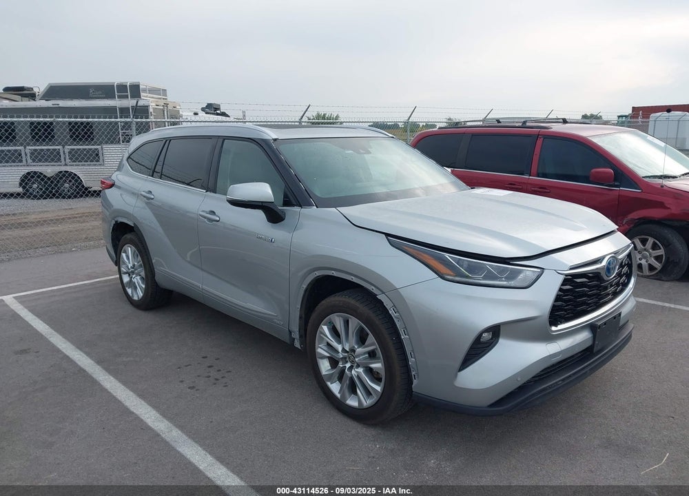 2021 TOYOTA HIGHLANDER HYBRID LIMITED VIN: 5TDXBRCH2MS018422