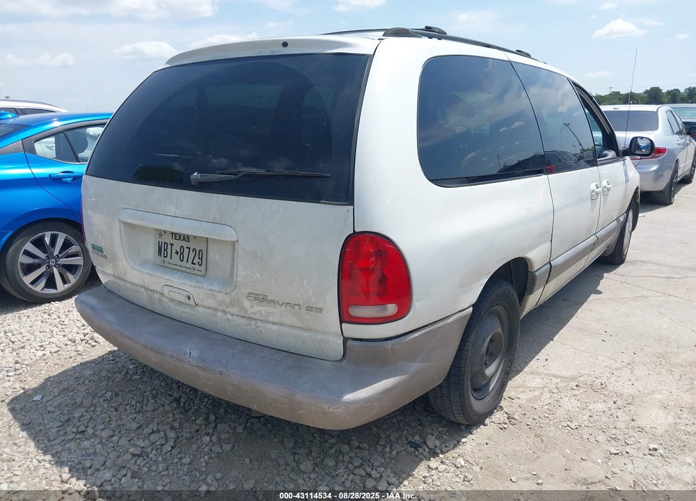 1999 DODGE GRAND CARAVAN SE VIN: 2B4GP44G1XR238901