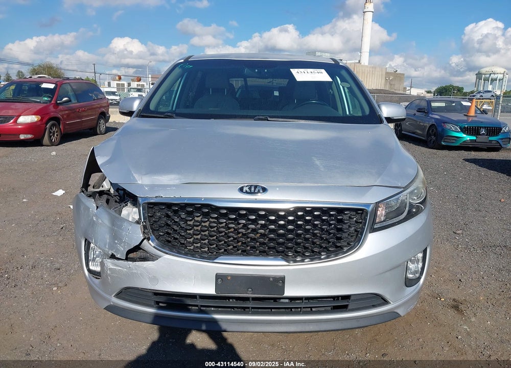 2015 KIA SEDONA VIN: KNDMC5C18F6019945