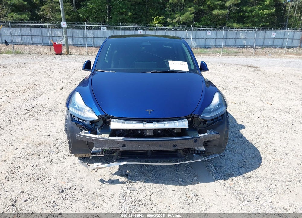 2021 TESLA MODEL Y LONG RANGE DUAL MOTOR ALL-WHEEL DRIVE VIN: 5YJYGDEE5MF176933
