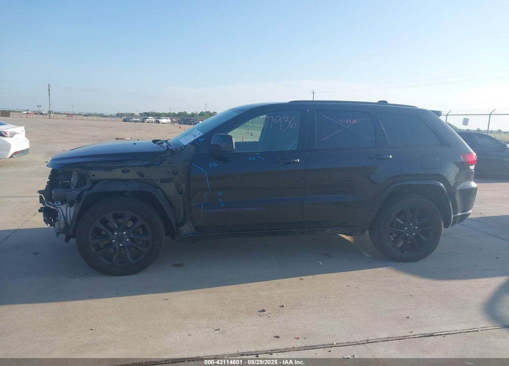 2022 JEEP GRAND CHEROKEE WK VIN: 1C4RJEAG9NC154807