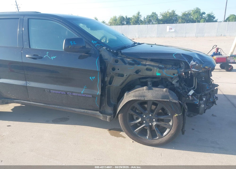 2022 JEEP GRAND CHEROKEE WK VIN: 1C4RJEAG9NC154807