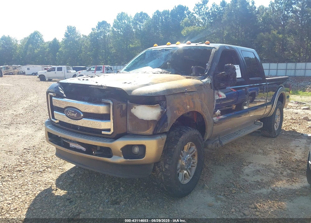 2014 FORD F-350 LARIAT VIN: 1FT8W3BTXEEA89130