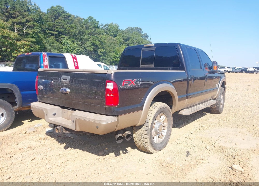 2014 FORD F-350 LARIAT VIN: 1FT8W3BTXEEA89130