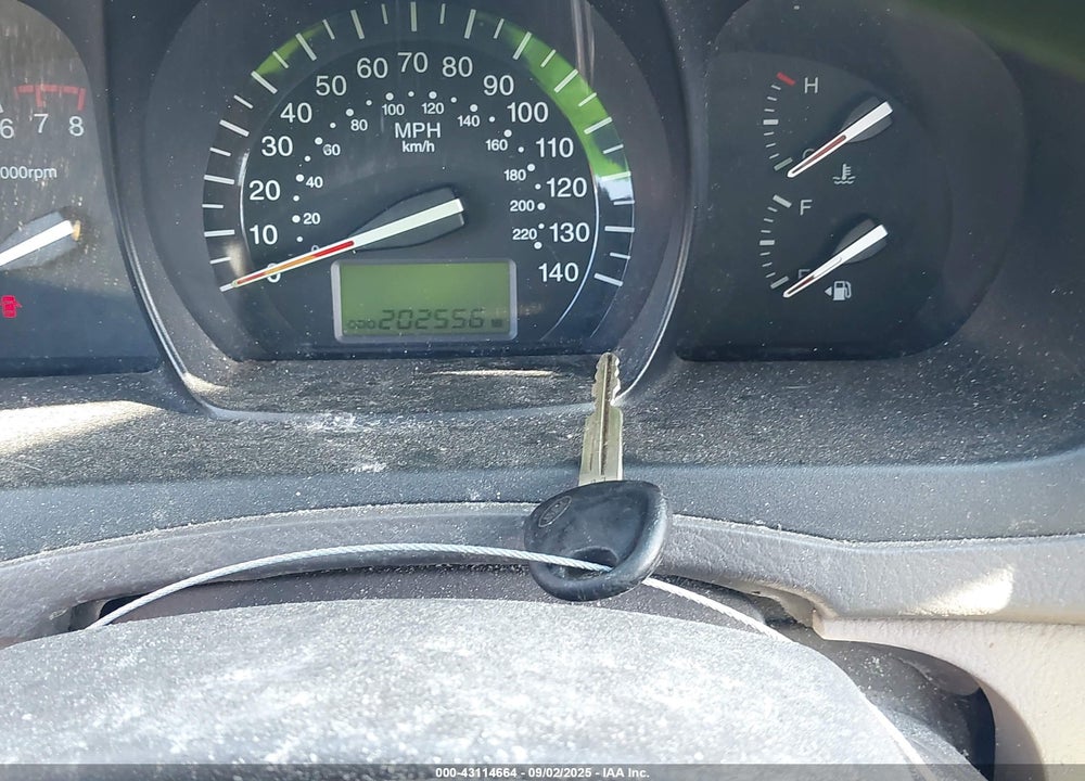 2009 KIA SPECTRA VIN: KNAFE221695665799