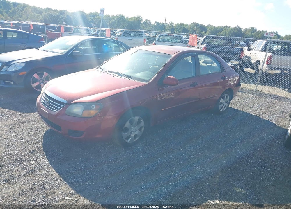 2009 KIA SPECTRA VIN: KNAFE221695665799
