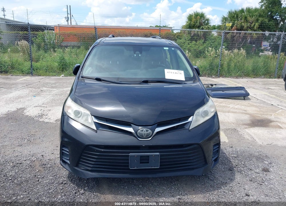 2019 TOYOTA SIENNA LE 8 PASSENGER VIN: 5TDKZ3DC5KS016148